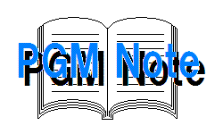 PGM Note